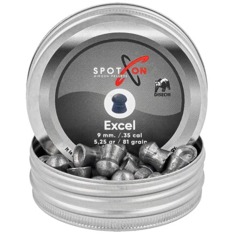 Śrut Spoton Excel 9 mm, 75 szt. 5.25g/81.0gr Spoton by Disechi