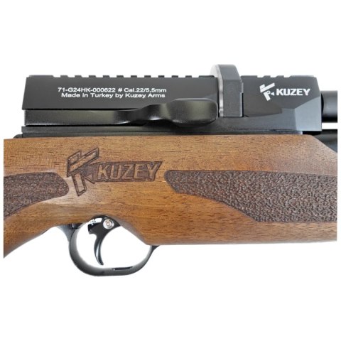 Wiatrówka PCP Kuzey K600 RG 5.5 mm z regulatorem i tłumikiem Kuzey Arms