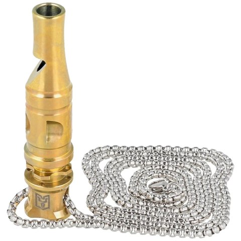 Gwizdek sygnalizacyjny Bestech Whistle Gold Titanium z łańcuszkiem (BM02C) Bestech Knives