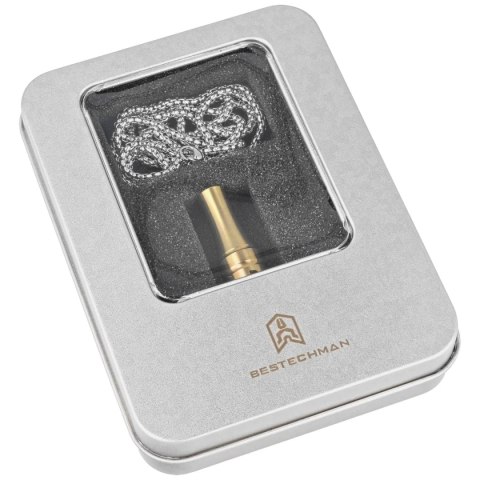 Gwizdek sygnalizacyjny Bestech Whistle Gold Titanium z łańcuszkiem (BM02C) Bestech Knives