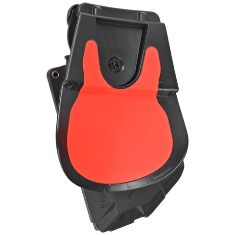 Kabura Fobus RBT17 RT do Glock 17, 22, 31 + dwie osłony na latarkę lub laser Fobus