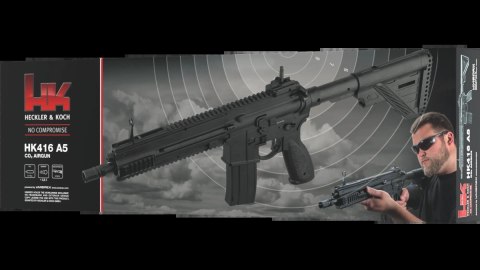 Karabinek wiatrówka Heckler Koch HK416 A5 4,5 mm CO2 auto (5.8405X) Umarex