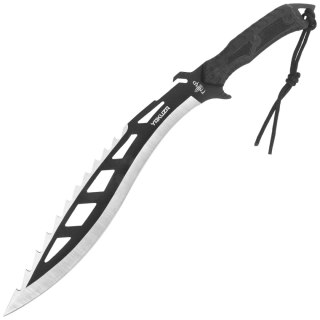 Maczeta Third Decor Habitat Yakuza Black Rubberized ABS, Satin/Black 420 (H0300N) Decor Habitat