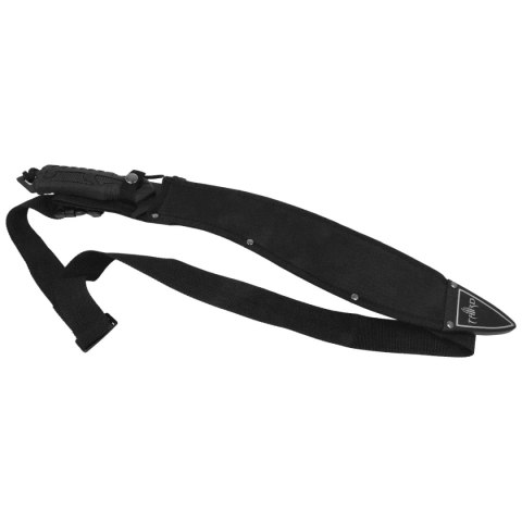 Maczeta Third Decor Habitat Yakuza Black Rubberized ABS, Satin/Black 420 (H0300N) Decor Habitat