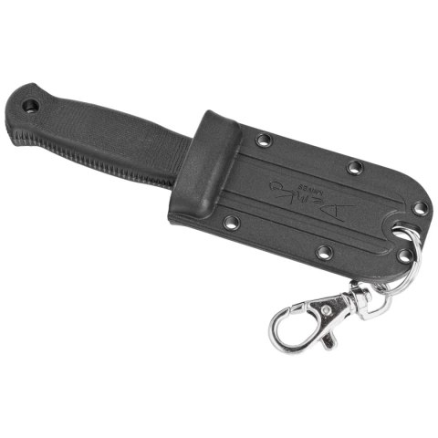 Nóż Demko Armiger 2 Clip Point Black TPR, Satin 4034SS by Andrew Demko (ARM2-4034SS-CP-SERR) Demko Knives