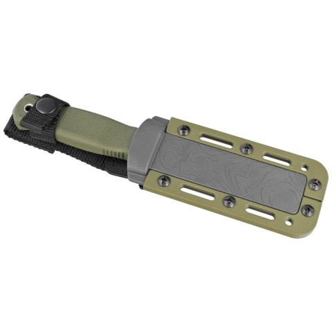 Nóż Demko Armiger 4 Tanto OD Green TPR, Black Powder Coated 80CrV2 by Andrew Demko (ARM4-80CrV2-OD-TP) Demko Knives