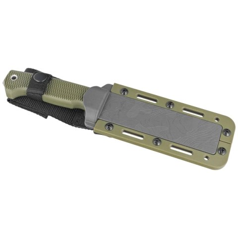 Nóż Demko FreeReign Tanto OD Green Rubberized, Satin AUS10A by Andrew Demko (FR-10A-TOD) Demko Knives