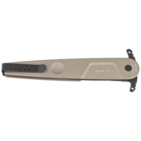 Nóż Extrema Ratio BD4 Adra Contractor LE No 34/70 Tactical Mud Aluminium, Black N690 (04.1000.0498/TM) Extrema Ratio