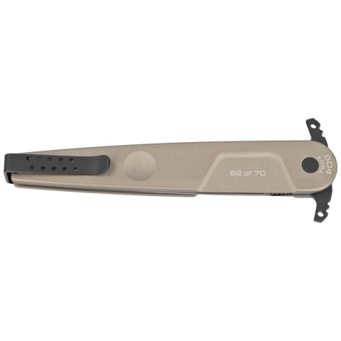 Nóż Extrema Ratio BD4 Adra Contractor LE No 62/70 Tactical Mud Aluminium, Black N690 (04.1000.0498/TM) Extrema Ratio