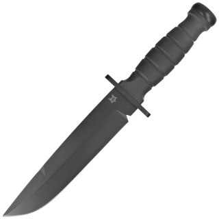 Nóż Fox Defender Black FRN, Black Top Shield N690Co (FX-689B) FOX