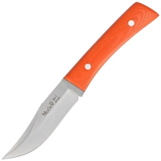 Nóż Muela BWE-8.O Orange Canvas Micarta, Satin X50CrMoV15 Muela