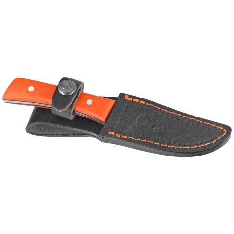 Nóż Muela BWE-8.O Orange Canvas Micarta, Satin X50CrMoV15 Muela