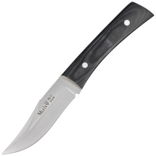 Nóż Muela BWE-8M Black Blue Canvas Micarta, Satin X50CrMoV15 Muela