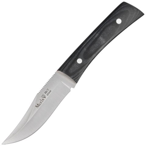 Nóż Muela BWE-8M Black Blue Canvas Micarta, Satin X50CrMoV15 Muela