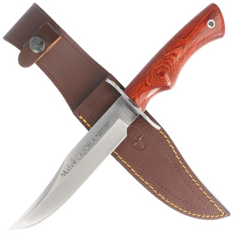 Nóż Muela CAZ-16R Pakka Wood, Satin X50CrMoV15 Muela