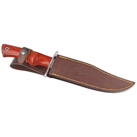 Nóż Muela CAZ-16R Pakka Wood, Satin X50CrMoV15 Muela