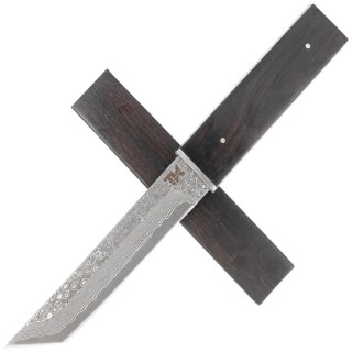 Nóż Tramuntana Decor Habitat Tanto Black Ebony, Damascus (H0077) Decor Habitat