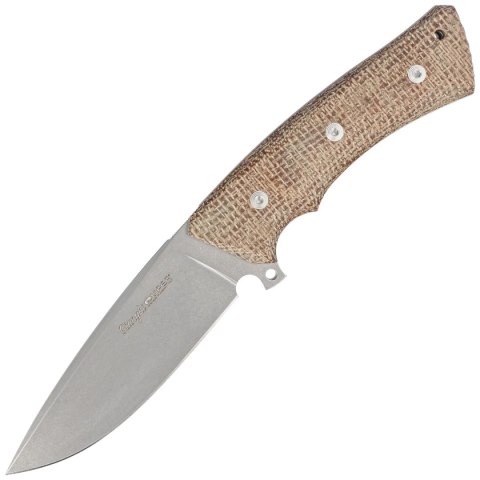 Nóż Viper Gianghi Brown Burlap Micarta, Stonewashed N690Co by Fabrizio Silvestrelli (V4882IM) Viper by Tecnocut