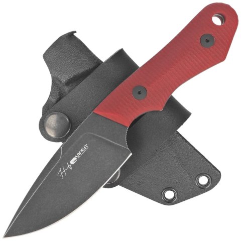 Nóż Viper Handy Red G10, Black Stonewashed MagnaCut by Fabrizio Silvestrelli (VT4042GR) Viper by Tecnocut