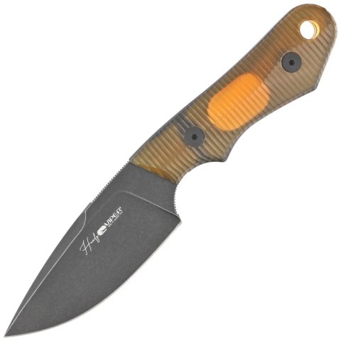 Nóż Viper Handy Yellow Ultem, Black Stonewashed MagnaCut by Fabrizio Silvestrelli (VT4042UT) Viper by Tecnocut