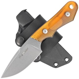 Nóż Viper Handy Yellow Ultem, Stonewashed MagnaCut by Fabrizio Silvestrelli (VT4040UT) Viper by Tecnocut