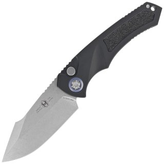 Nóż automatyczny Heretic Pariah Auto Black Aluminium, Stonewashed MagnaCut by Tony Marfione Jr. Heretic Knives