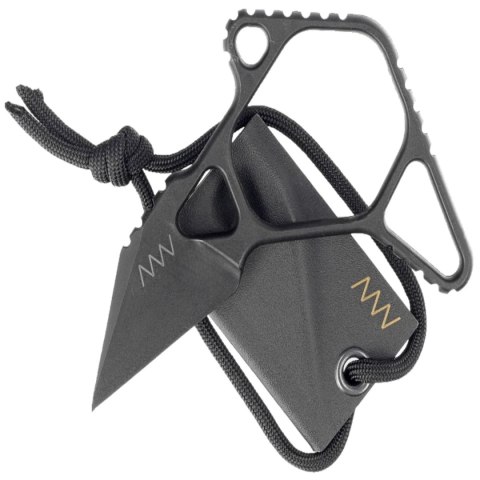 Nóż na szyję ANV M06 GRN Black GRN, Composite, Kydex (ANVM06-002K) ANV - Acta Non Verba Knives