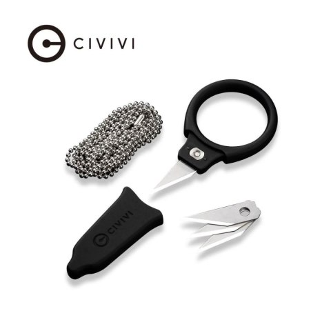 Nóż na szyję Civivi Quick Snip Black ABS/Rubber Coating, 6Cr13 (C22022A-1) Civivi by WE Knife