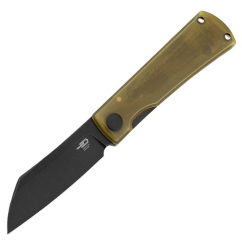 Nóż składany Bestech Bruv Black Bronze Titanium / Ultem, Black Stonewashed M390 by Galovic Design (BT2401C) Bestech Knives