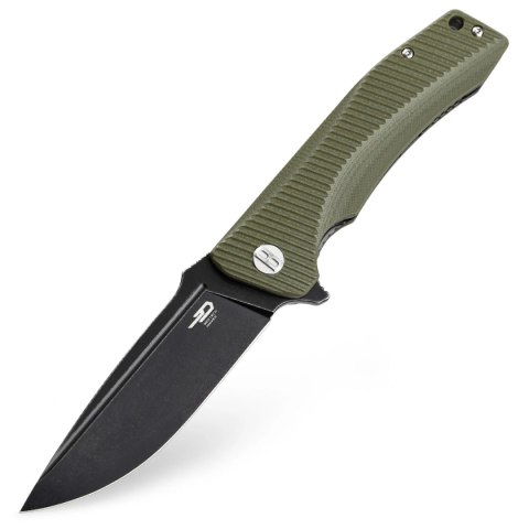 Nóż składany Bestech Mako Green G10, Black Stonewashed K110 (BG27D) Bestech Knives