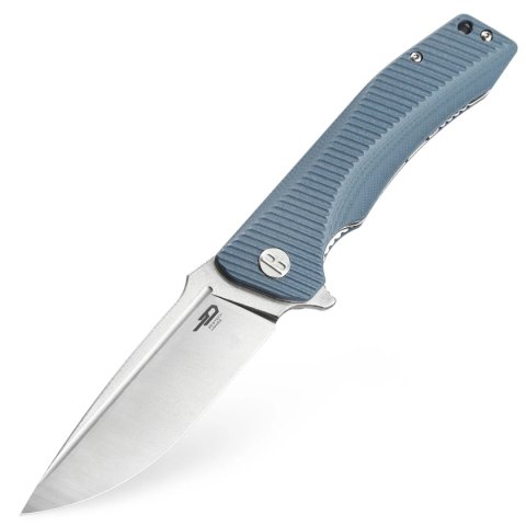Nóż składany Bestech Mako Grey G10, Stonewashed/Satin K110 (BG27C) Bestech Knives