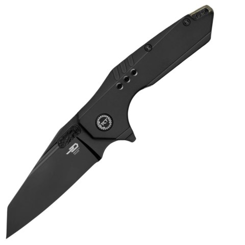 Nóż składany Bestech Nyxie 3 Black Titanium, Black DLC CPM S35VN by Todd Knife and Tool (BT2308B) Bestech Knives