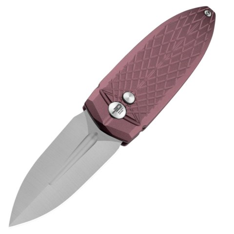 Nóż składany Bestech QUQU Brown Aluminium, Satin 14C28N by Gogo (BG57B-3) Bestech Knives