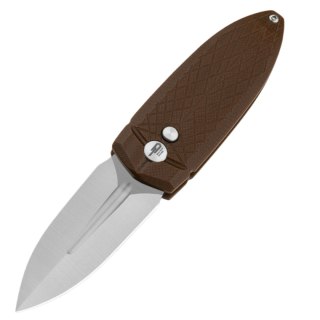 Nóż składany Bestech QUQU Brown G10, Satin 14C28N by Gogo (BG57A-3) Bestech Knives