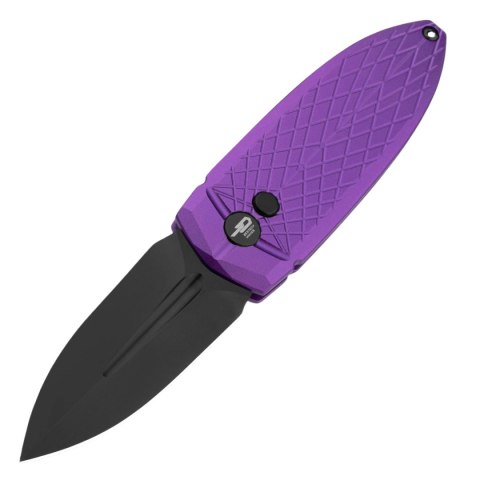 Nóż składany Bestech QUQU Purple Aluminium, Black DLC 14C28N by Gogo (BG57B-5) Bestech Knives