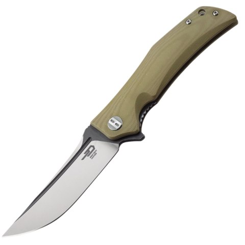Nóż składany Bestech Scimitar Beige G10, Gray/Satin D2 (BG05C-2) Bestech Knives