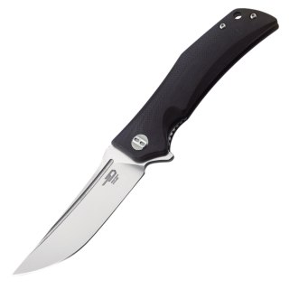 Nóż składany Bestech Scimitar Black G10, Stonewashed/Satin D2 (BG05A-1) Bestech Knives