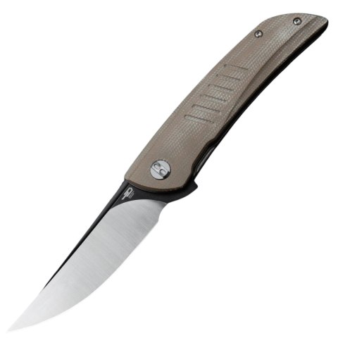 Nóż składany Bestech Swift Beige Micarta, Satin/Black D2 (BG30C-2) Bestech Knives