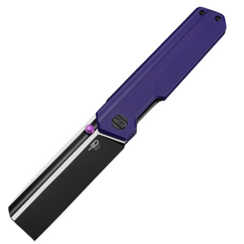 Nóż składany Bestech Tardis Purple G10, Black DLC/Satin D2 by Ostap Hel (BG54B) Bestech Knives