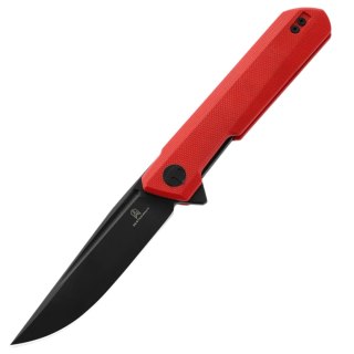 Nóż składany Bestechman Dundee Red G10, Black PVD D2 by Ostap Hel (BMK01L) Bestechman by Bestech Knives