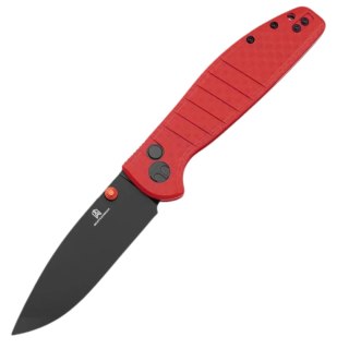 Nóż składany Bestechman Goodboy Red G10, Black PVD D2 by Keanu Alfaro (BMK04L) Bestechman by Bestech Knives