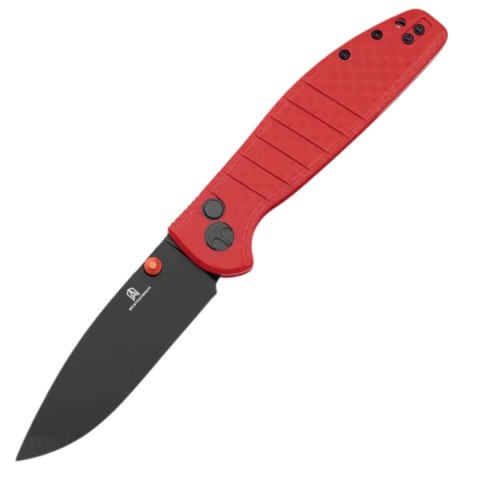 Nóż składany Bestechman Goodboy Red G10, Black PVD D2 by Keanu Alfaro (BMK04L) Bestechman by Bestech Knives