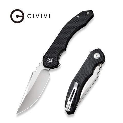 Nóż składany Civivi Bluetick Black G10, Satin 14C28N by Bryan Montalvo (C23050-1) Civivi by WE Knife