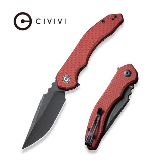 Nóż składany Civivi Bluetick Burgundy G10, Black Stonewashed 14C28N by Bryan Montalvo (C23050-2) Civivi by WE Knife