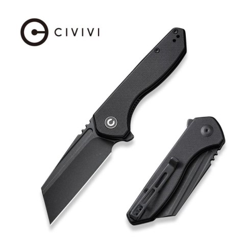 Nóż składany Civivi ExOne Black G10, Black Stonewashed Nitro-V by Brian Brown (C23036-1) Civivi by WE Knife