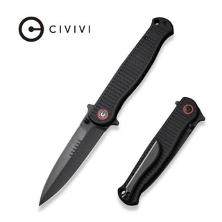 Nóż składany Civivi RS71 Black G10, Black Stonewashed Nitro-V by Robert Saniscalchi (C23025-2) Civivi by WE Knife