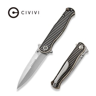 Nóż składany Civivi RS71 Ivory/Black G10, Satin Nitro-V by Robert Saniscalchi (C23025-1) Civivi by WE Knife
