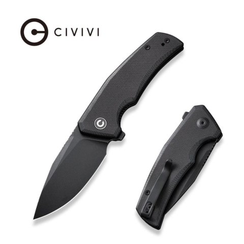 Nóż składany Civivi Regulatron Black G10, Black Stonewashed Nitro-V (C23006-1) Civivi by WE Knife