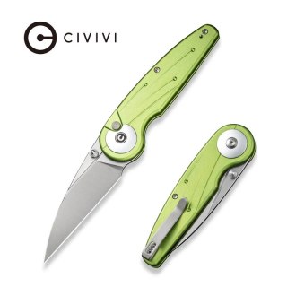 Nóż składany Civivi Starflare Lime Green Aluminium, Satin Nitro-V (C23052-3) Civivi by WE Knife