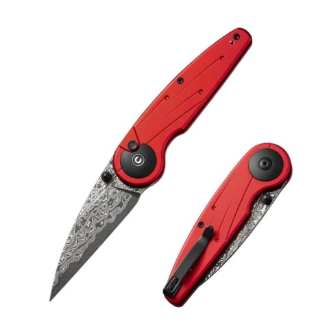 Nóż składany Civivi Starflare Red Aluminium, Damascus (C23052-DS1) Civivi by WE Knife